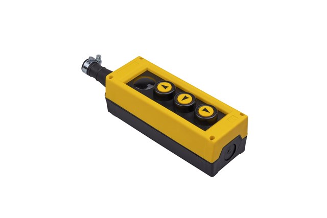 PVK Series 3 Hole Single Speed Crane Pendant Station